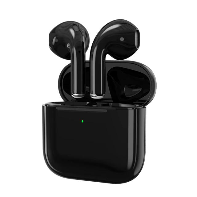 Bluetooth 5.0 True Wireless Earbuds with Charging Box Headphones & Audio Black - DailySale