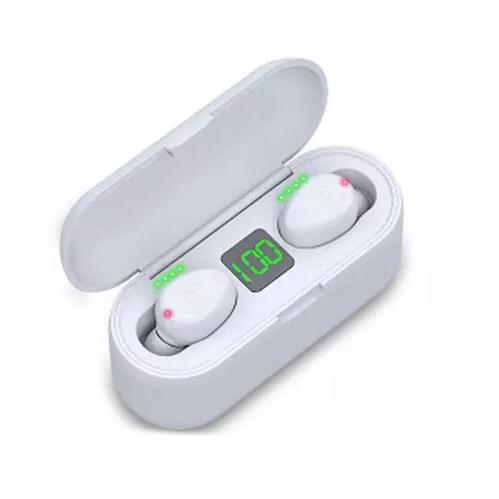 Bluetooth 5.0 True Wireless Mini Earbuds Stereo Headphones Headphones & Audio White - DailySale