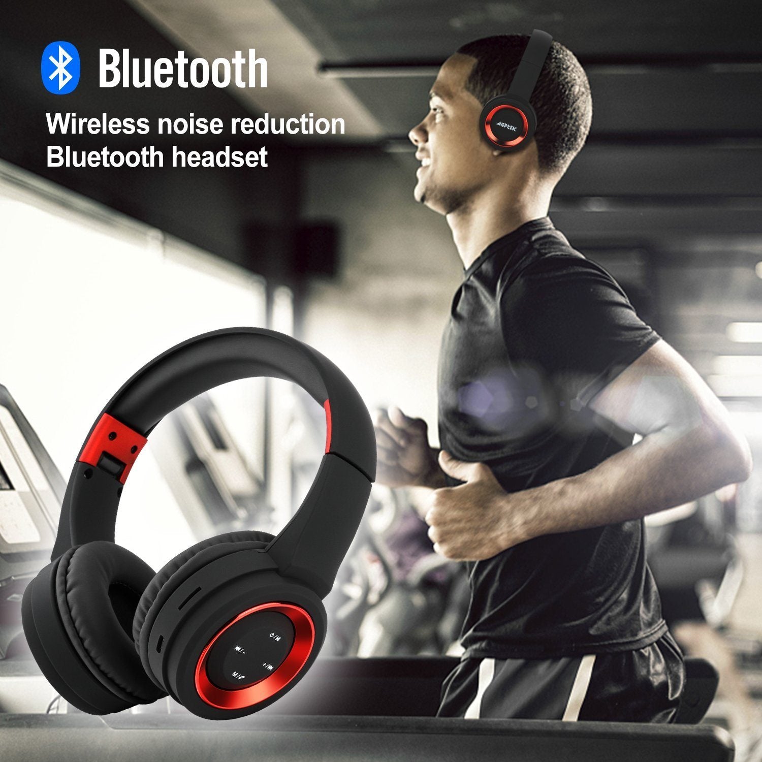 Bluetooth Headset Wireless Hi-Fi Stereo Foldable Headphones Headphones & Audio - DailySale