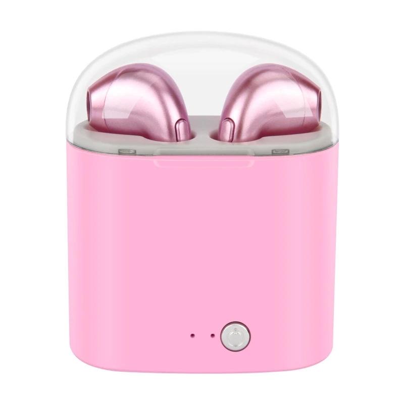 Bluetooth Mini Earbuds - Assorted Colors Headphones & Speakers Pink - DailySale