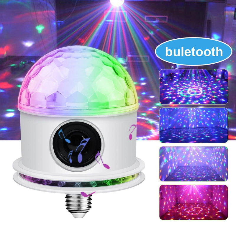Bluetooth RGB Disco Party Light LED Stage Ball Light KTV Strobe DJ Activated Lamp Lighting & Decor - DailySale