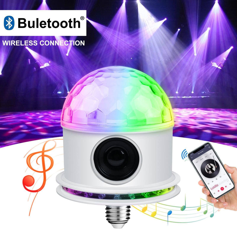 Bluetooth RGB Disco Party Light LED Stage Ball Light KTV Strobe DJ Activated Lamp Lighting & Decor - DailySale