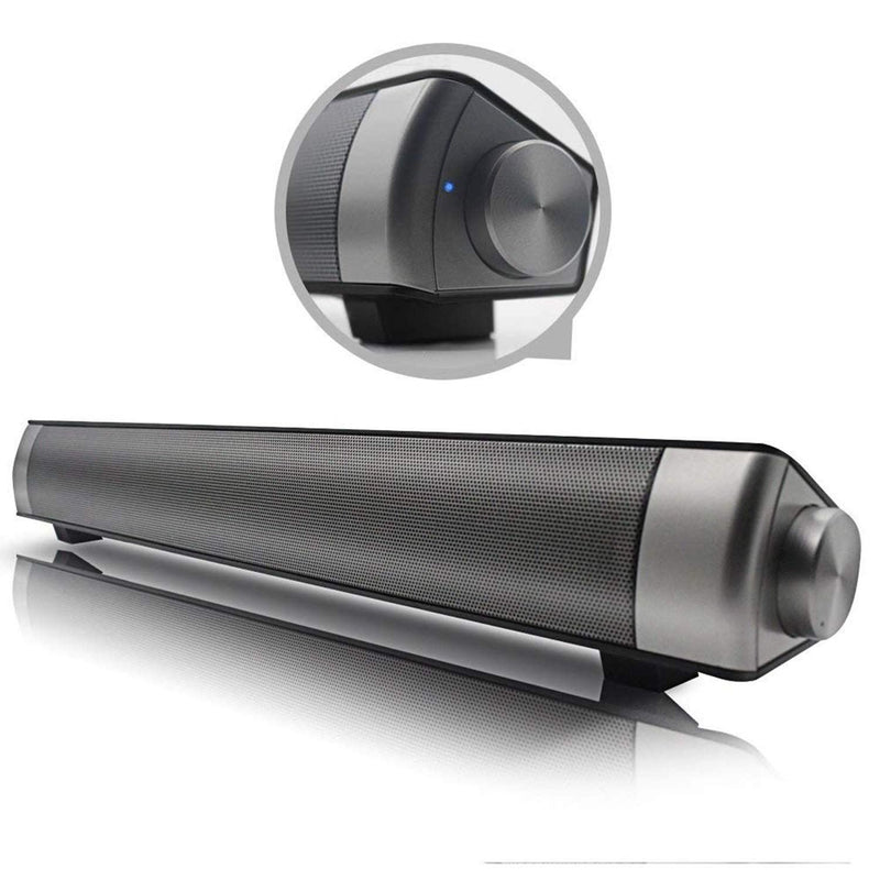 Bluetooth Sound Bar Wired and Wireless Mini Home Theater Audio Headphones & Speakers - DailySale