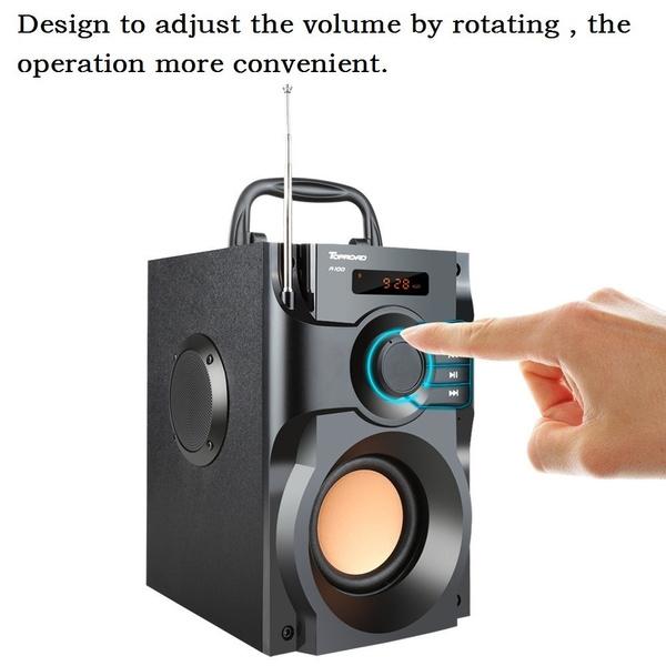 Bluetooth Speaker Super Bass Subwoofer Speakers - DailySale