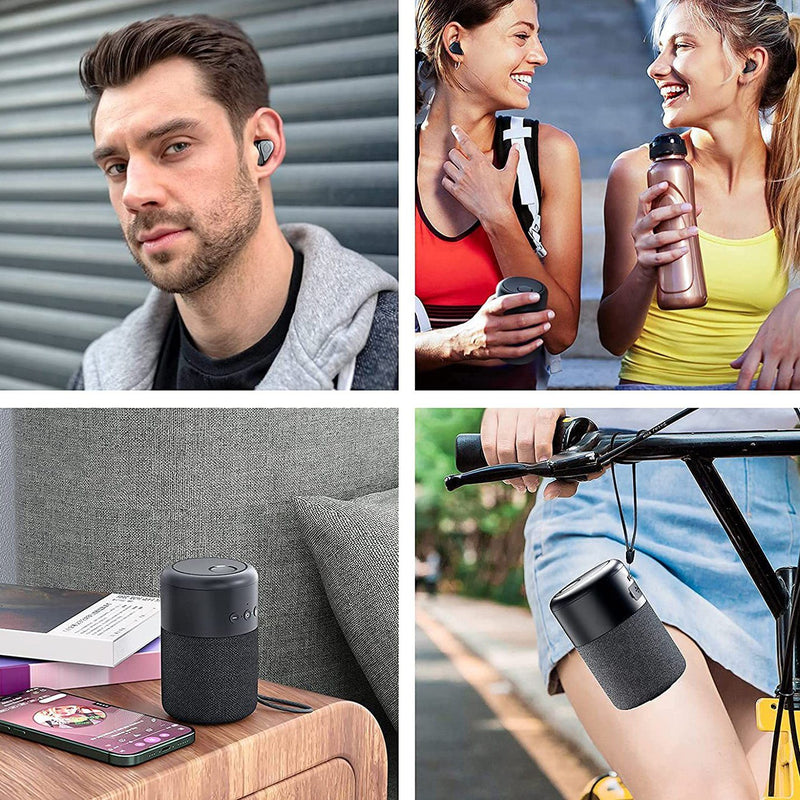 Bluetooth Speakers and Wireless Earbuds Combo Speakers - DailySale
