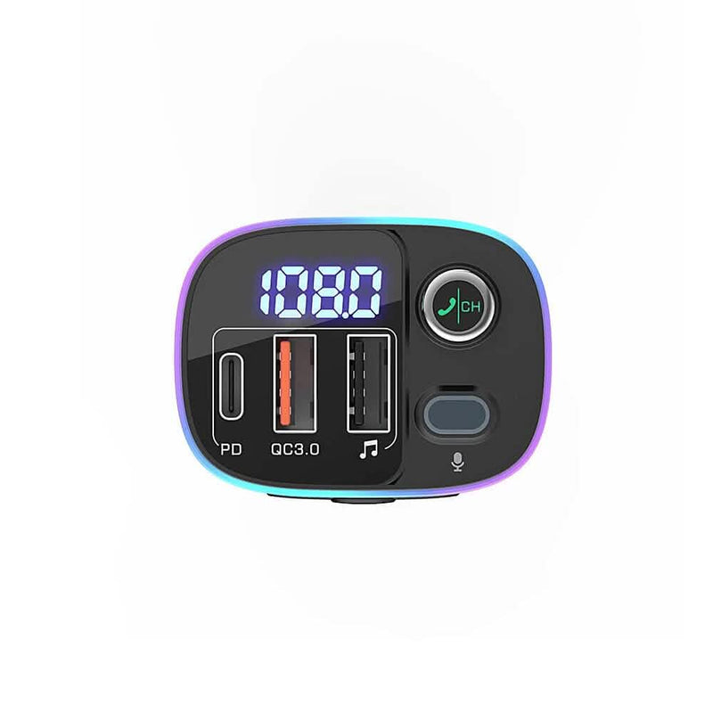 Bluetooth V5.0 FM Transmitter USB Car Charger Automotive - DailySale