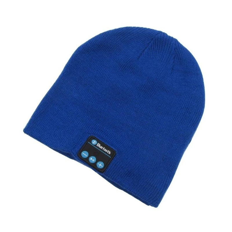 Bluetooth Wireless Winter Beanie Hat - Assorted Colors Women's Apparel Blue - DailySale