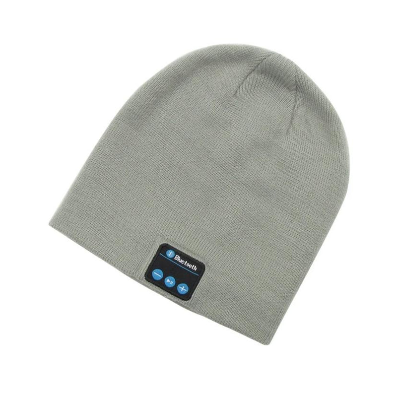 Bluetooth Wireless Winter Beanie Hat - Assorted Colors Women's Apparel Light Gray - DailySale