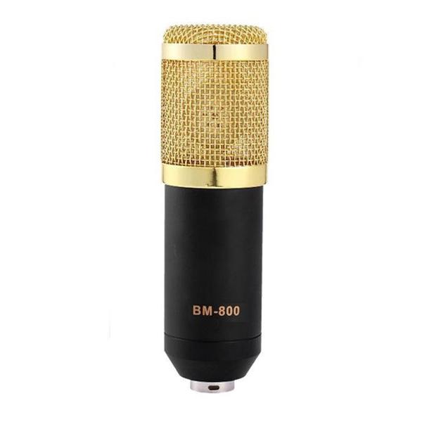 BM800 Professional Condenser Microphone Headphones & Audio Gold - DailySale