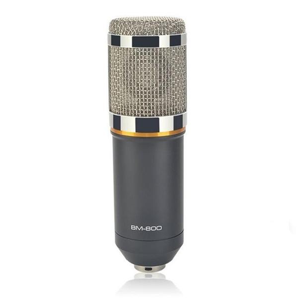 BM800 Professional Condenser Microphone Headphones & Audio Silver - DailySale