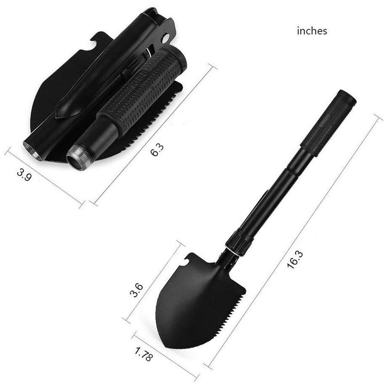 BoBKY - Multifunction Folding Military Shovel With Carrying Bag Sports & Outdoors - DailySale