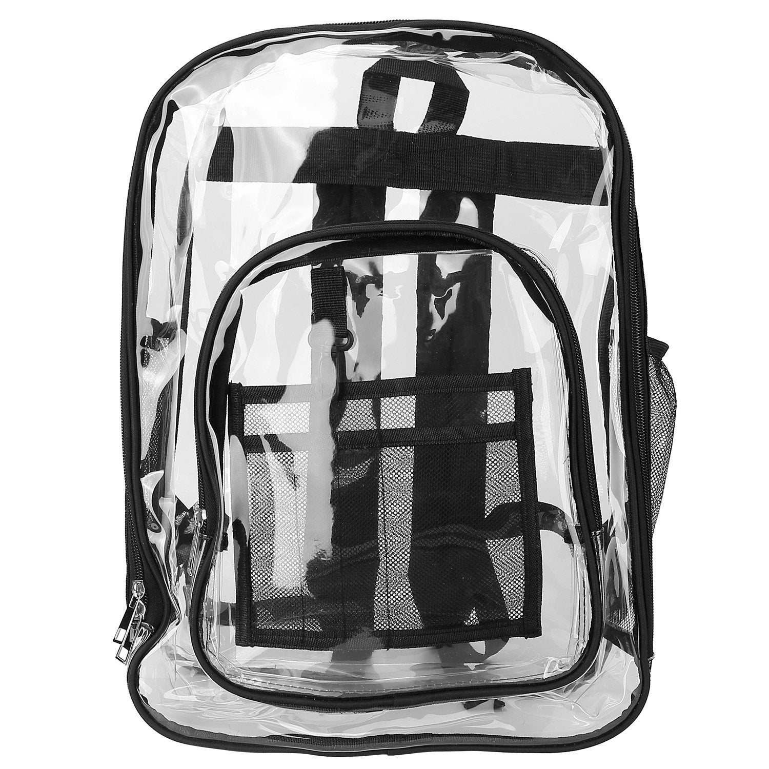 Book Bag Waterproof PVC Clear Backpack 5.3Gal with Reinforced Strap Bags & Travel - DailySale