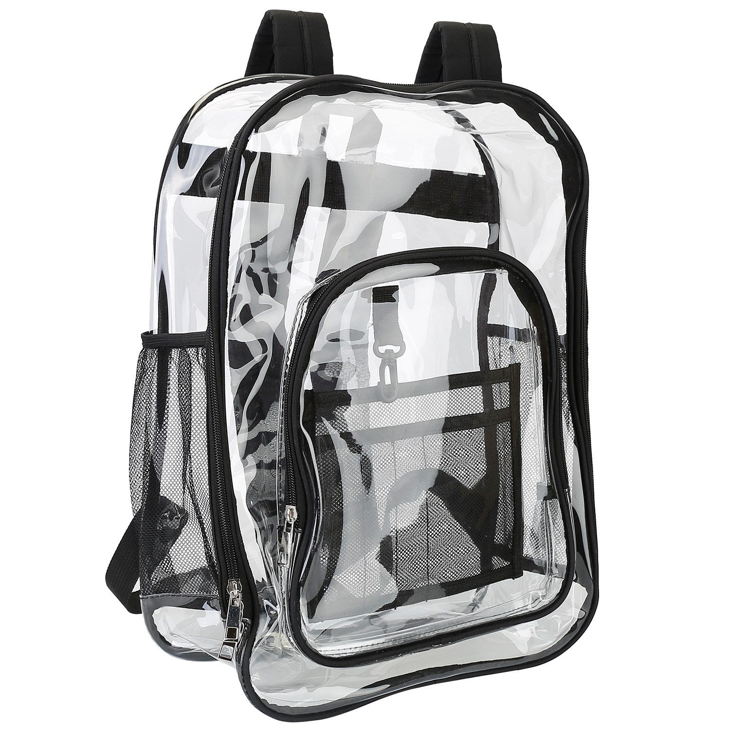 Book Bag Waterproof PVC Clear Backpack 5.3Gal with Reinforced Strap Bags & Travel - DailySale