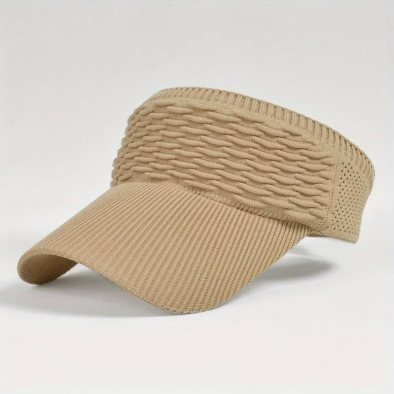 Breathable Sun Visor Cap for Outdoor Sports Women's Shoes & Accessories Khaki - DailySale