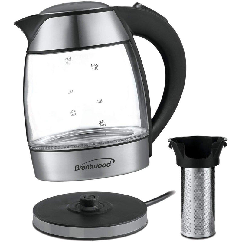 Brentwood Stainless Steel Cordless Electric Kettle Kitchen Essentials - DailySale