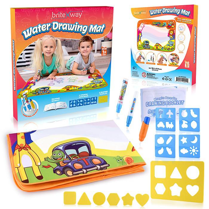 BritenWay Magic Aqua Board Large Water Drawing Mat for Kids Toys & Games - DailySale