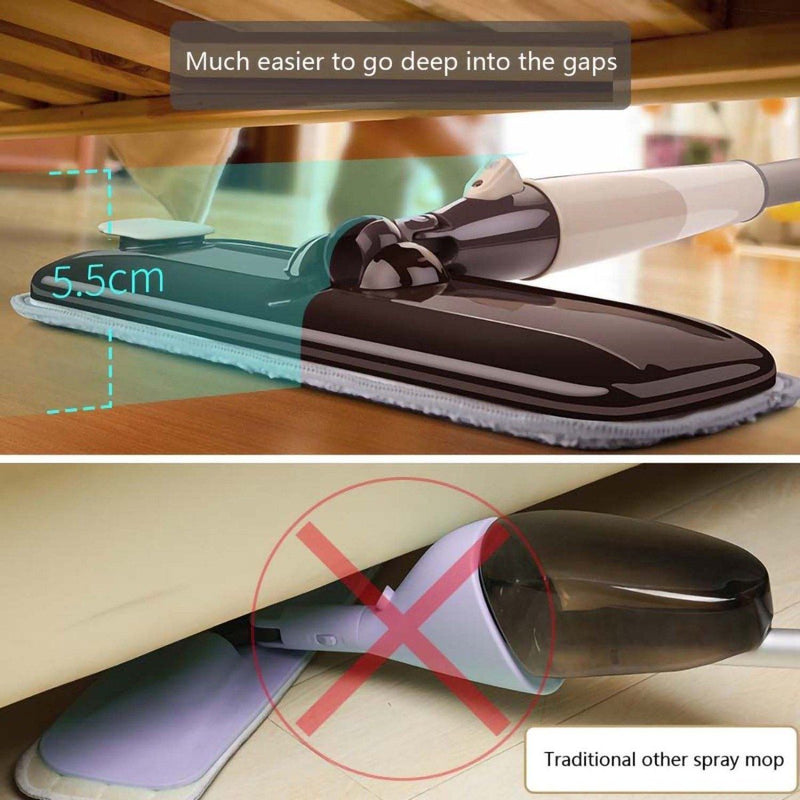 Britenway Versatile Wet/Dry Cleaning Mop with Spray Nozzle Home Essentials - DailySale