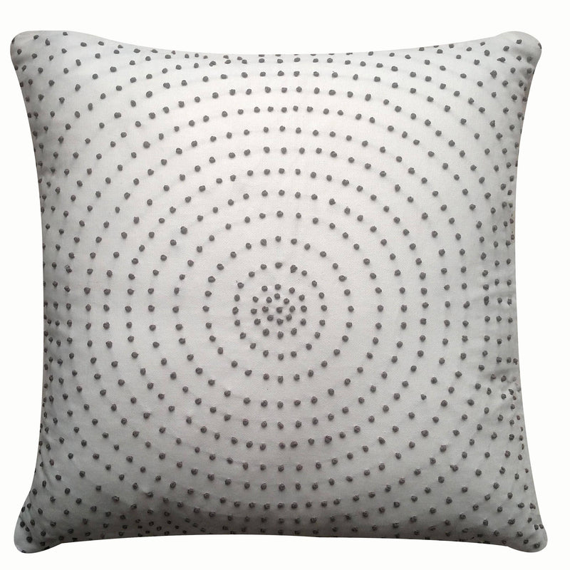 Brooklyn Flat Brooklyn Flat Kata Embroidered Decorative Pillow Furniture & Decor French Knot - DailySale