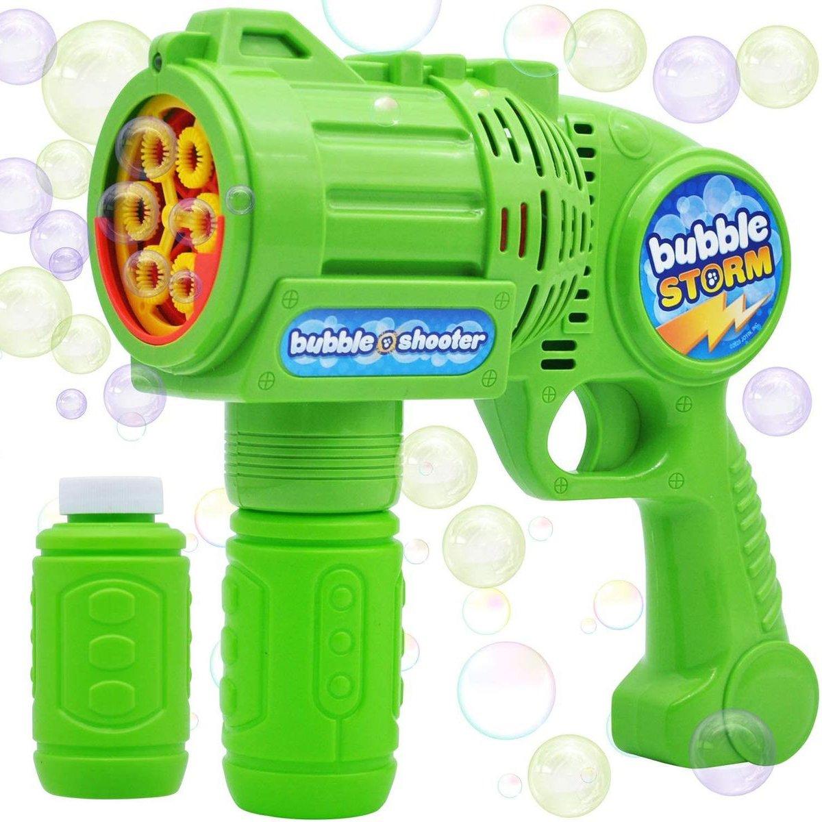 Bubble Gun Blaster Automatic Bubble Maker Blower Machine Toys & Games - DailySale