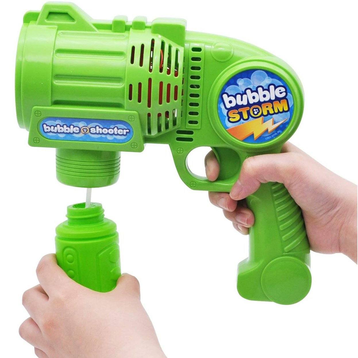 Bubble Gun Blaster Automatic Bubble Maker Blower Machine Toys & Games - DailySale