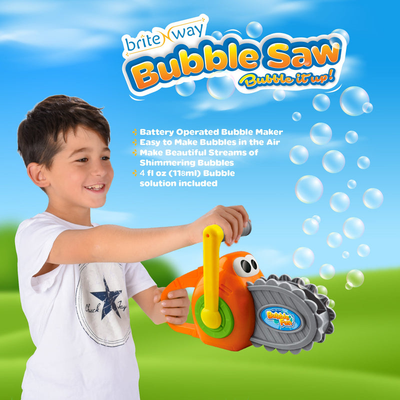 Bubble Maker Gun for Kids Outdoor Chainsaw Bubble Blower Machine Toys & Games - DailySale