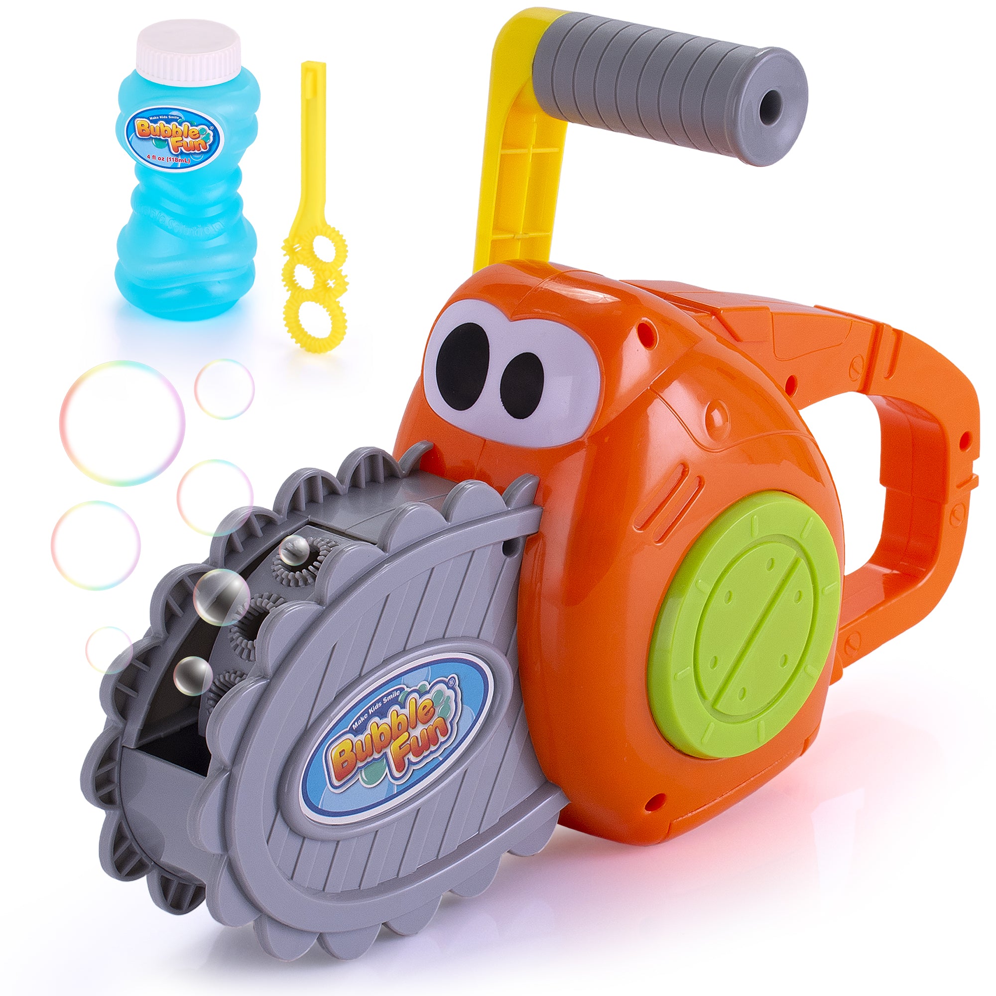 Bubble Maker Gun for Kids Outdoor Chainsaw Bubble Blower Machine Toys & Games - DailySale