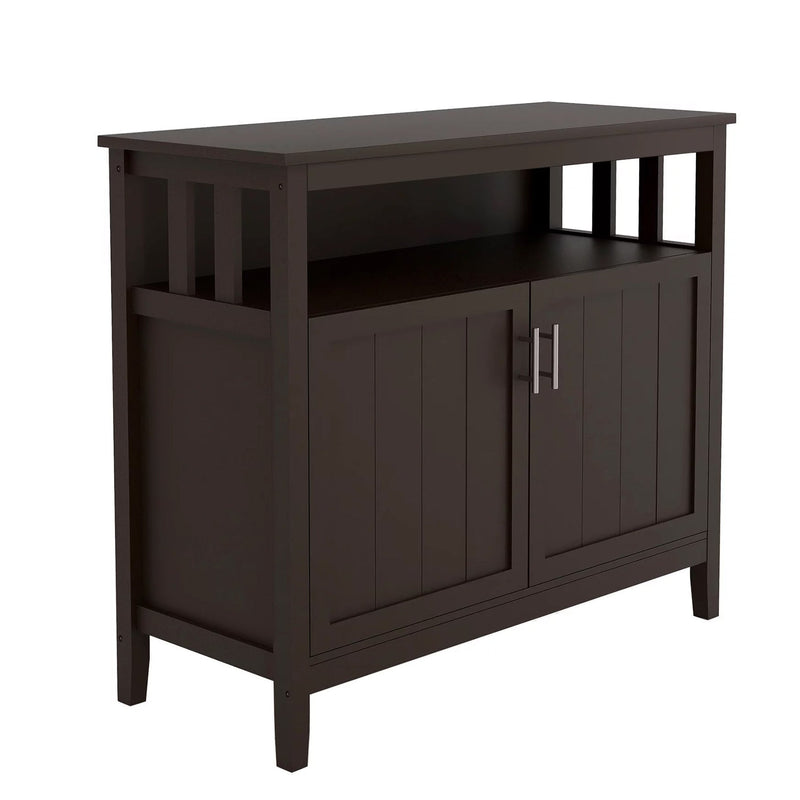 Buffet Cabinet Kitchen Storage Sideboard Furniture & Decor Brown - DailySale