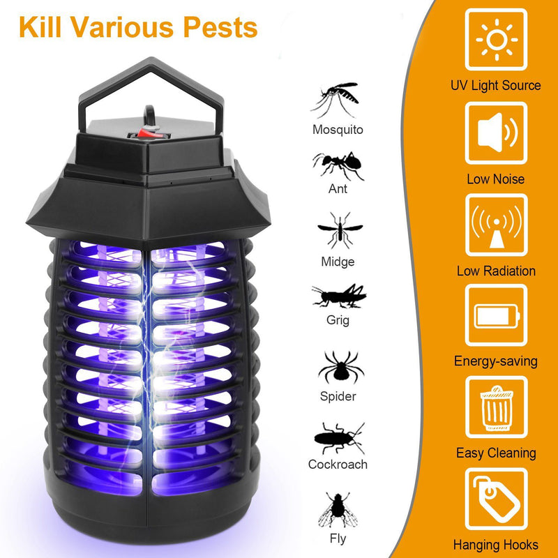 Bug Zapper Electric UV Mosquito Killer Lamp Pest Control - DailySale