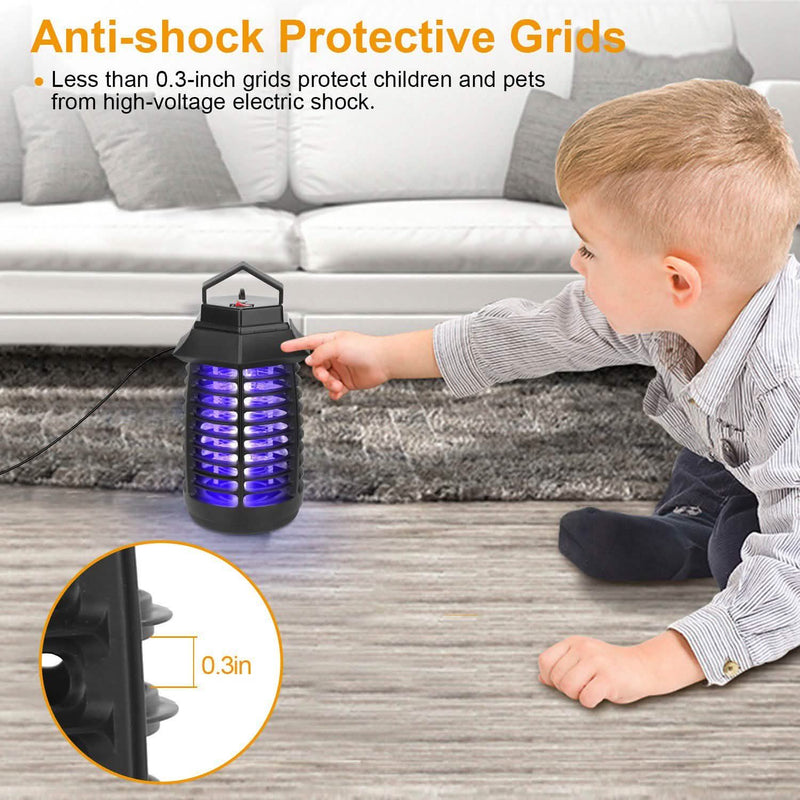 Bug Zapper Electric UV Mosquito Killer Lamp Pest Control - DailySale