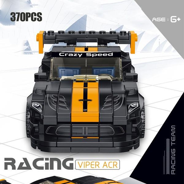 Building Blocks Racing Car Model
