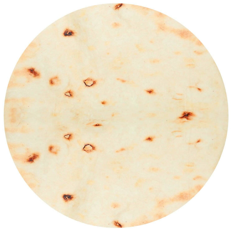 Burrito Tortilla Throw Blanket Bedding M - DailySale