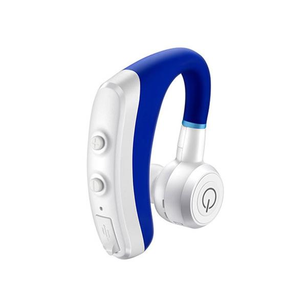 Business Wireless Bluetooth Earphone with Mic and Noise Cancellation Mobile Accessories Blue - DailySale