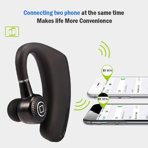Business Wireless Bluetooth Earphone with Mic and Noise Cancellation Mobile Accessories - DailySale