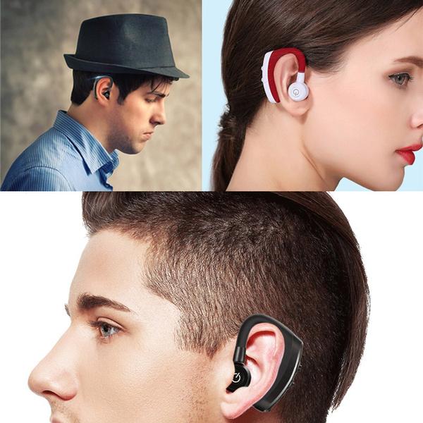 Business Wireless Bluetooth Earphone with Mic and Noise Cancellation Mobile Accessories - DailySale