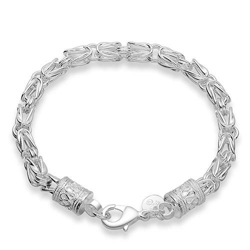 Byzantine Bracelet in Sterling Silver Plating Bracelets - DailySale