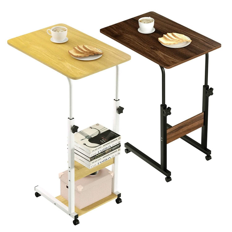 C Side Laptop Small Slim Snack Side Table Furniture & Decor - DailySale