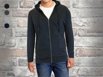 Men's Fleece-Lined Zip Sweater Hoodie - DailySale, Inc