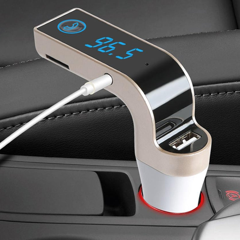 Wireless Bluetooth FM Transmitter Car Kit - DailySale, Inc