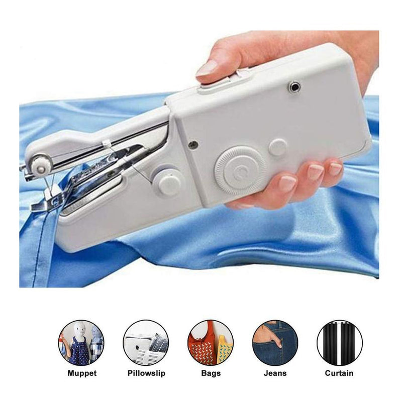 Portable Handheld Sewing Machine Cordless Clothes Quick Stitch - DailySale, Inc
