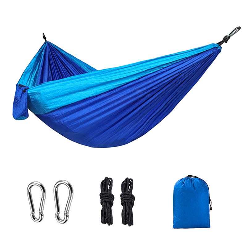 Camping Hammock Outdoor Portable Breathable Quick Dry Ultra Light Sports & Outdoors Blue - DailySale