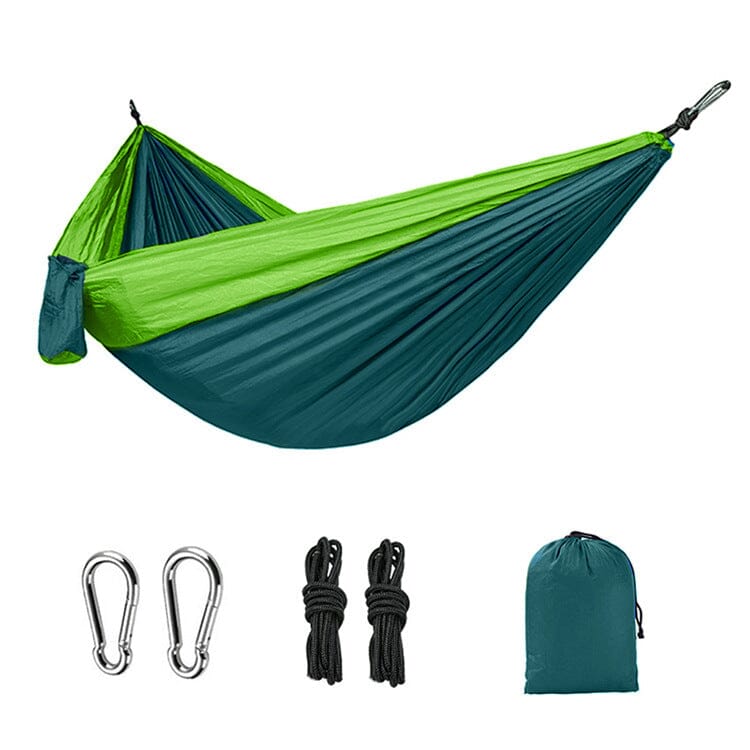 Camping Hammock Outdoor Portable Breathable Quick Dry Ultra Light Sports & Outdoors Green - DailySale