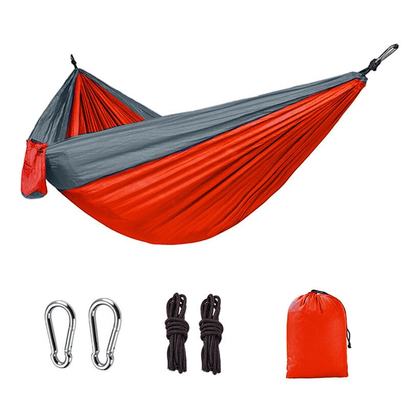 Camping Hammock Outdoor Portable Breathable Quick Dry Ultra Light Sports & Outdoors Orange - DailySale