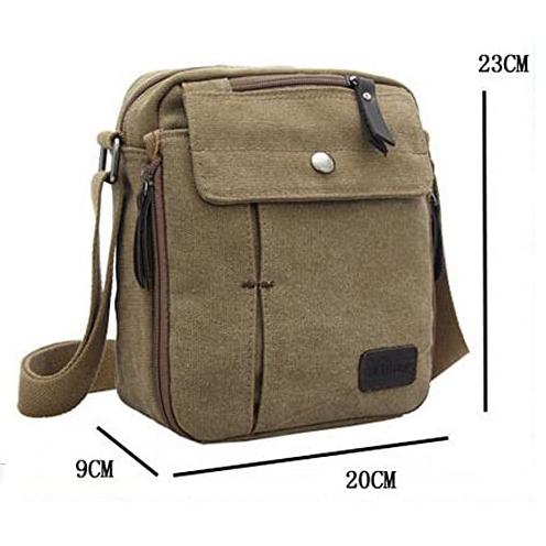 Canvas Travel Wallet Casual Messenger Bag Bags & Travel - DailySale