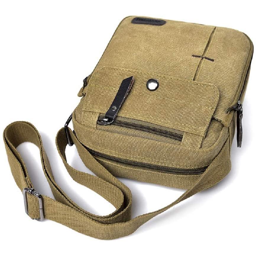 Canvas Travel Wallet Casual Messenger Bag Bags & Travel - DailySale