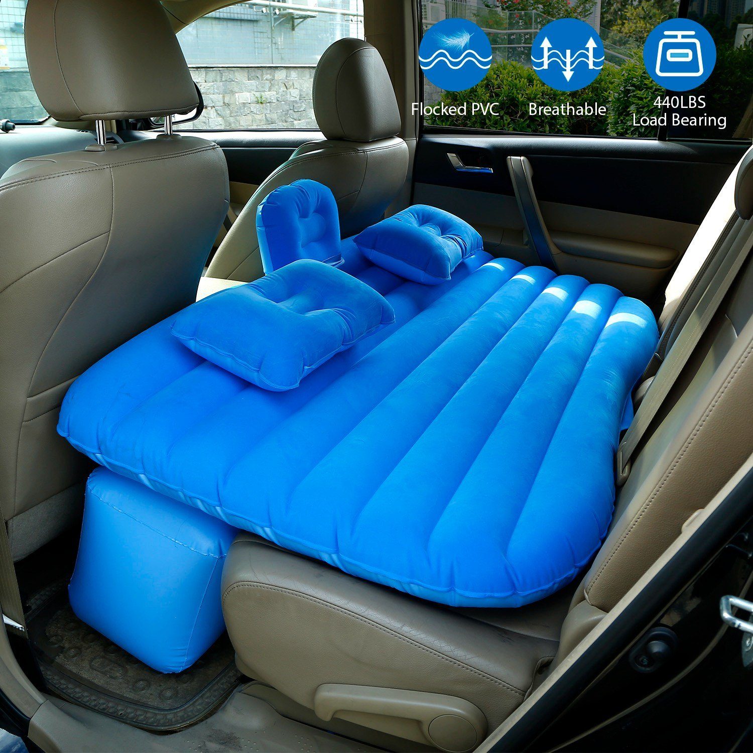 Car Air Mattress Bed Inflation Automotive - DailySale