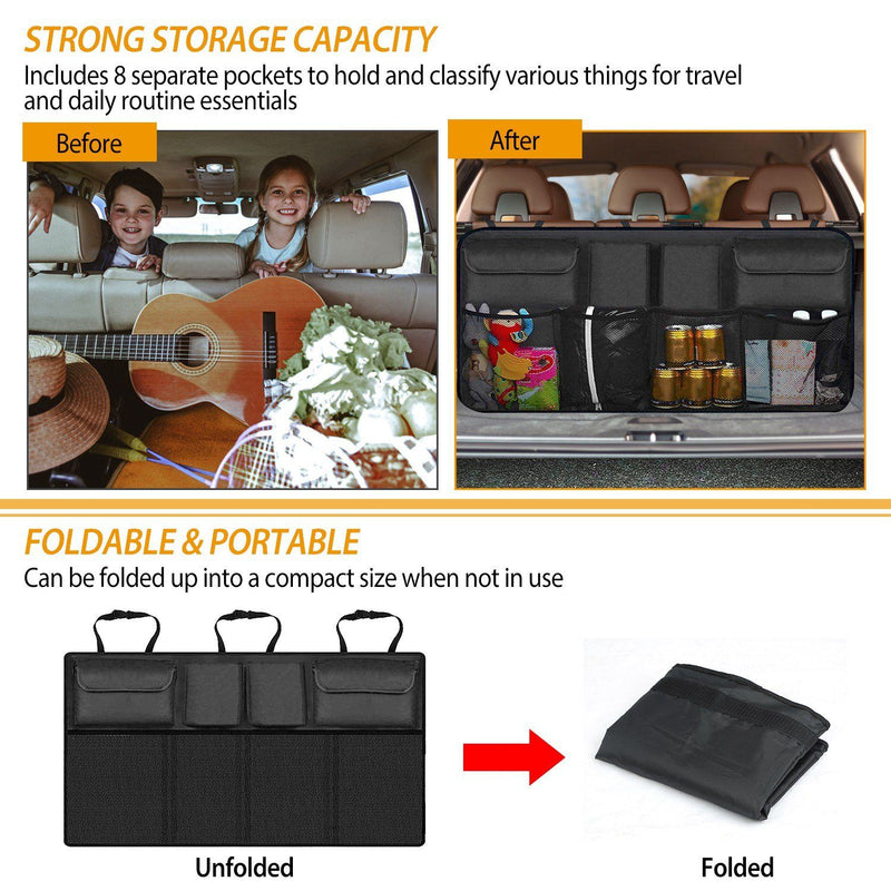 Car Backseat Trank Organizer Automotive - DailySale