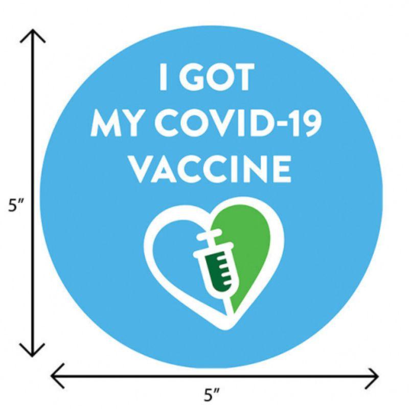 Car Bumper Magnets - I Got My Vaccine Automotive - DailySale