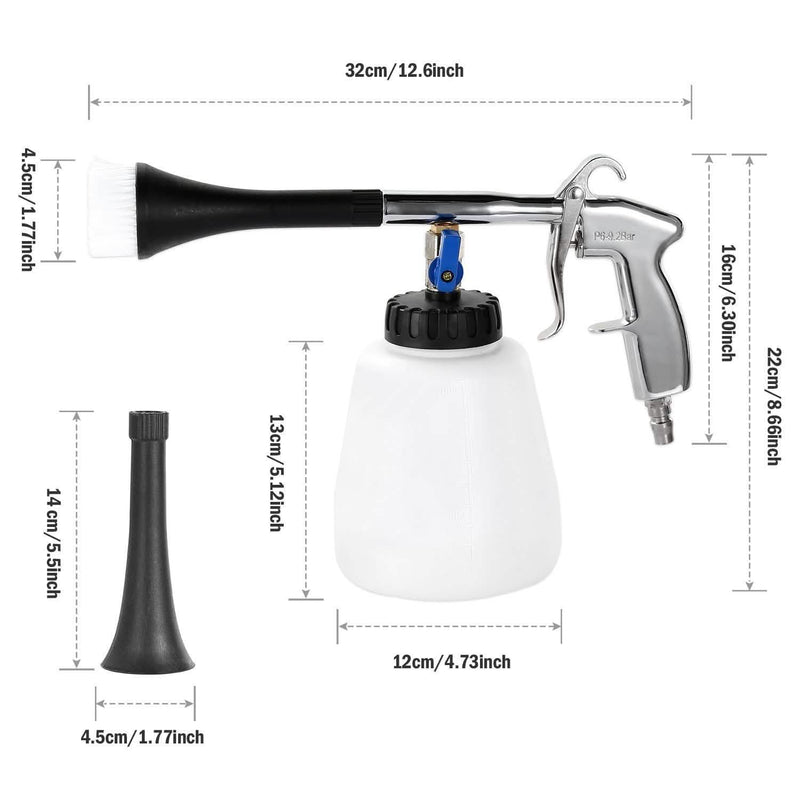 Car Cleaning Gun Air Pulse Tornado Sprayer Automotive - DailySale