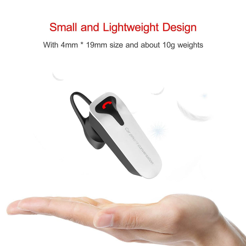 Car FM Transmitter with Wireless Earpiece 2 USB Charge Ports Automotive - DailySale