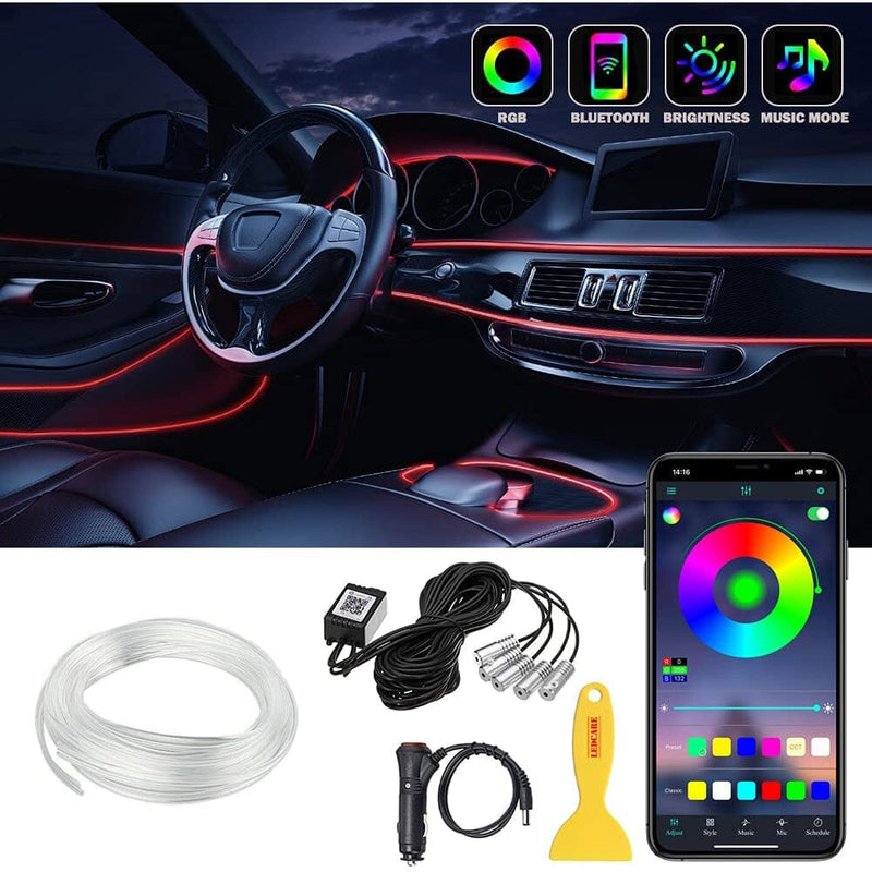 Car LED Strip Ambient Light Kit Automotive - DailySale